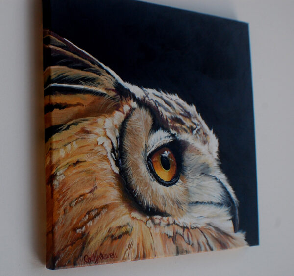 Eagle Owl Painting