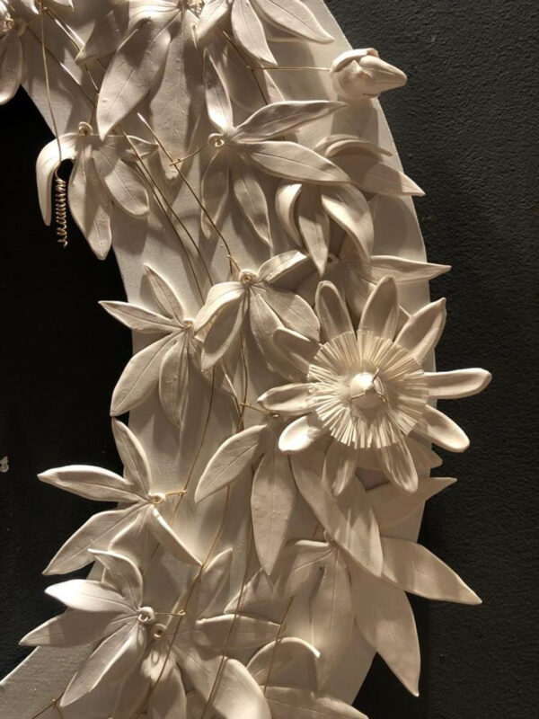 Passion Flower Wall Sculpture
