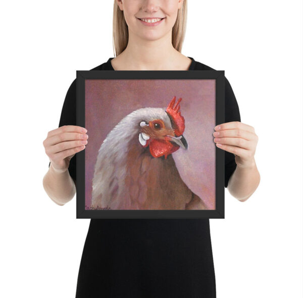 Farmyard Chicken Print