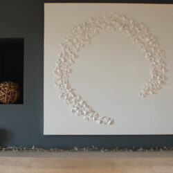 Ginkgo Leaves Wall Sculpture