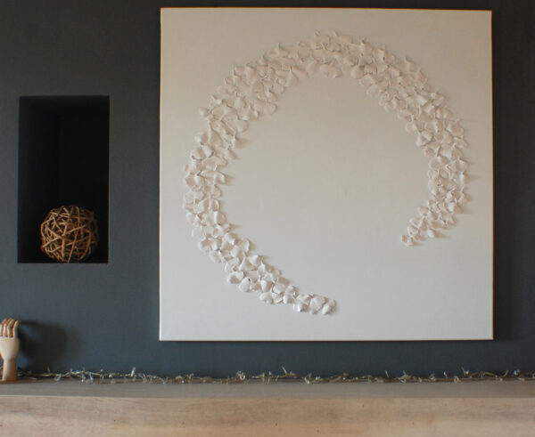 Ginkgo Leaves Wall Sculpture