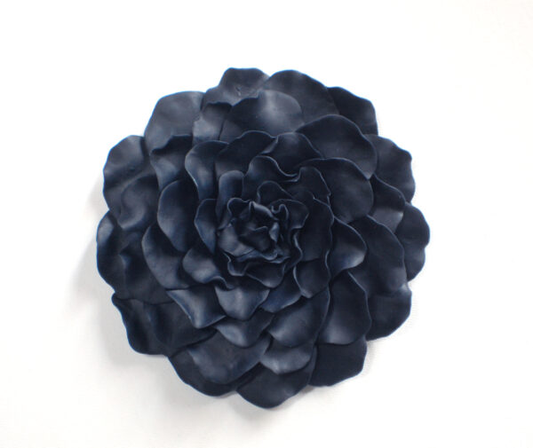Navy Blue Wall Flower